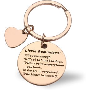 Inspirational Keychain for Women, Motivational Gifts, Positive Affirmation Keyring, Uplifting Positive Gifts, Inspirational Gifts for Women with Encouraging Quotes