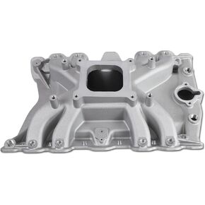 4150 Intake Manifold Aluminum Single Plane Lowrise Compatible with Oldsmobile 400 425 455 V8 Engine