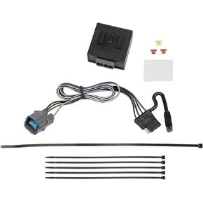 Tekonsha T-One® T-Connector Harness, 4-Way Flat, Compatible with Select Honda Ridgeline,Black