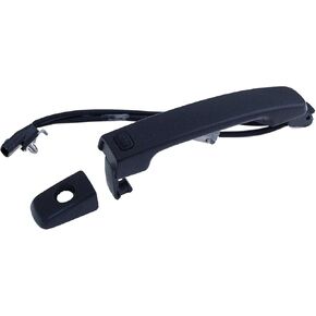 Dorman 93038 Front Driver Side Exterior Door Handle Compatible with Select Nissan Models, Primed Black