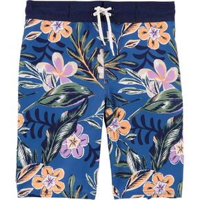 OshKosh B'Gosh Boys' Swim Trunks, Dino Print, 7