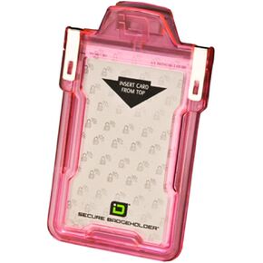 Identity Stronghold Secure Badge Holder Classic, Pink (IDSH1004-001B-pnk)