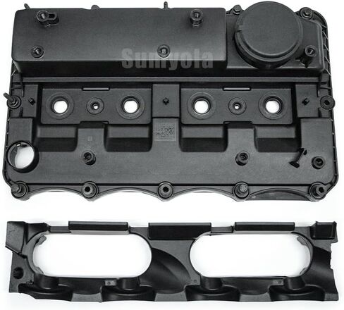 غطاء عمود الحدبات لصمام المحرك لسيارة Ford Transit 2.2l V348 Citroen Relay 2011-2019 LR Defender 2011-2016 بيجو بوكسر 2006-2019 يستبدل #1717679، BK2Q6K271AK، 1738747، 1858445، BK2Q-6K271-AK. in Kuwait