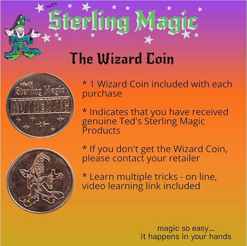 Ted's Sterling Magic Copper Silver Coins Genuine US Half Dollar Copper Penny Coin Trick (UK Penny) in Kuwait
