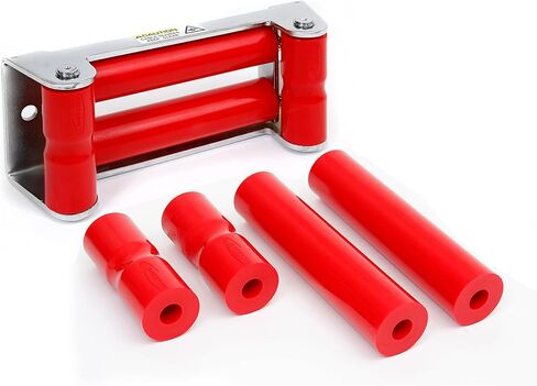 Daystar، بكرات حبل أحمر من البولي يوريثين لروافع الونش، تناسب معظم الروافع التي يبلغ وزنها 8 كجم إلى 12.5 كجم، KU70054RE، صنع في أمريكا in Kuwait