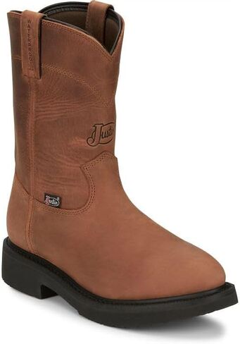 Justin Boots Men's OW6604 Round-Up 10" Waterproof Work Boot in Saudi Arabia