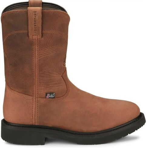 Justin Boots Men's OW6604 Round-Up 10" Waterproof Work Boot in Saudi Arabia