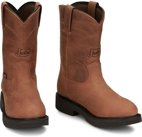 Justin Boots Men's OW6604 Round-Up 10" Waterproof Work Boot in Saudi Arabia