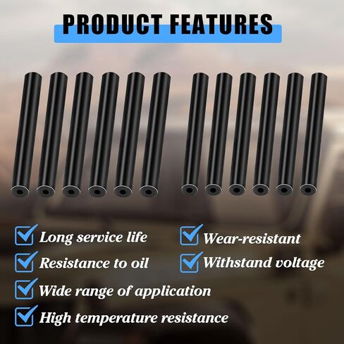 Car Sun Visor Repair Kit,6+6 Pcs JK JKU 2007-2017 Driver & Passenger Side Sunvisor Accessories .(Black) in Saudi Arabia