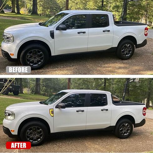 مصابيح Mabett الجانبية لسيارة Ford Maverick 2022 2023 2024، مصابيح LED مع مصهر وحزام أسلاك مناسب لملحقات Maverick (قطعتان) in Kuwait