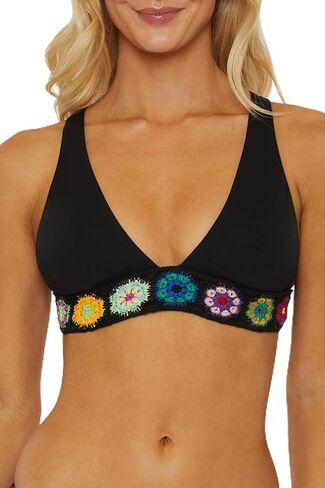 قطعة بيكيني علوية للنساء من ISABELLA ROSE لعام 1969، قابلة للتعديل، برباط خلفي، ملابس سباحة منفصلة in Kuwait