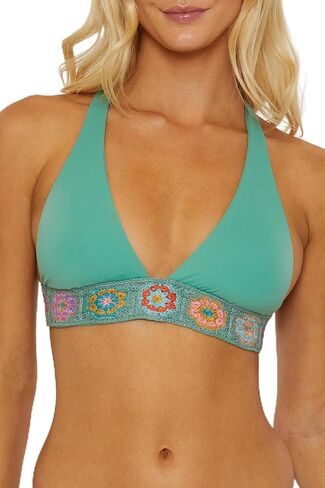 ISABELLA ROSE Women's 1969 Halter Bikini Top, Adjustable, Tie Back, Swimwear Separates in Saudi Arabia