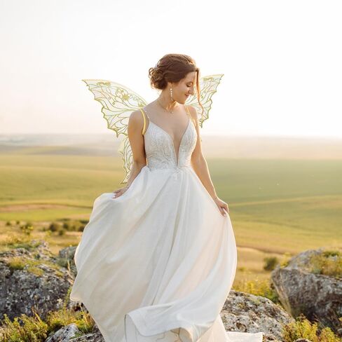 Fairy Wings Adult Women Halloween Fairy Costume for Women Accessories Butterfly Ladybug Bee Cosplay Fairy Costume Angel Wings in Kuwait