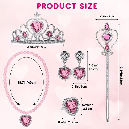 Princess Dress Up Accessories for Girls Cosplay Costume Halloween Christmas Party in Saudi Arabia