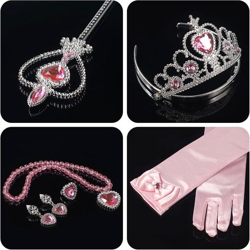 Princess Dress Up Accessories for Girls Cosplay Costume Halloween Christmas Party in Saudi Arabia
