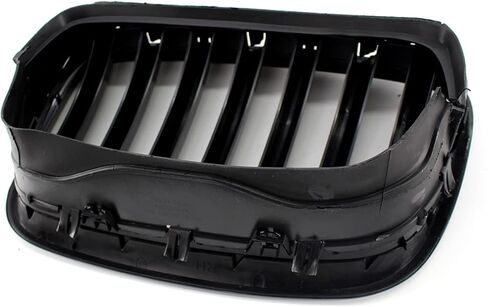 Front Kidney Grille M Color Gloss Black Compatible with 2007 2008 2009 2010 2011 2012 2013 E70 E71 X5 X6 in Kuwait