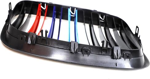 Front Kidney Grille M Color Gloss Black Compatible with 2007 2008 2009 2010 2011 2012 2013 E70 E71 X5 X6 in Kuwait