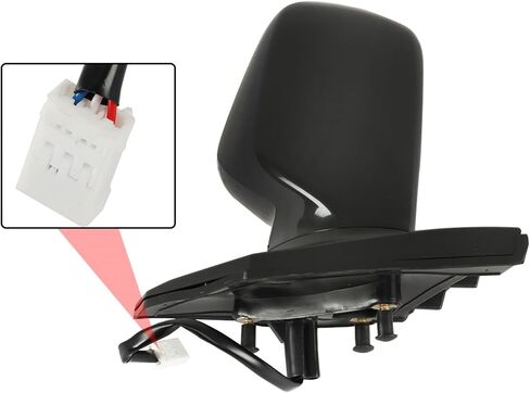 TO1320178 TO1320179 Driver Power Mirror Replacement for 2003-2008 Toyota Corolla, Medium, black in Saudi Arabia