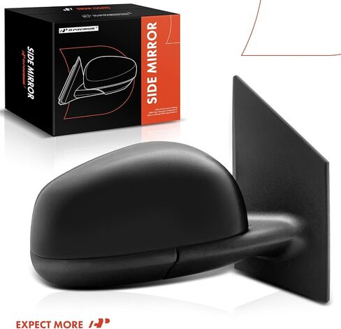 مرآة باب كهربائية جانبية للركاب من A-Premium - متوافقة مع Smart Fortwo 2016-2017 - مرآة رؤية خلفية خارجية قابلة للطي يدويًا باللون الأسود - استبدال # 4538116600PFM in Saudi Arabia