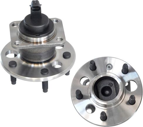 IRONTEK Rear Wheel Hub and Bearing Assemblies 512003x2 fits for Chevrolet for Malibu for Buick for Cadillac for Oldsmobile for Pontiac 5 Bolts ABS Sensor in Saudi Arabia