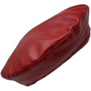 The Hatter Women French Style PU Leather Beret Hat Cap