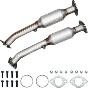 JT Exhaust Rear Catalytic Converter Compatible with Nissan Pathfinder 2005-2012, Frontier 2005-2018, 2005-2015 Nissan Xterra, NV1500/NV2500/NV3500 2005-2015 4.0L(Rear right and left)(EPA Compliant)