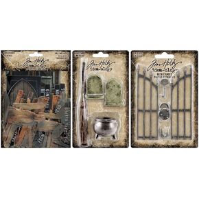 Tim Holtz Idea-ology Baseboards, Graveyard & Gothic Gates Halloween 2024