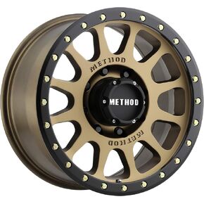Method Race Wheels 305 NV HD Method Bronze/Black Street Loc 18x9" 8x170", 18mm offset 5.75" Backspace, MR30589087918H