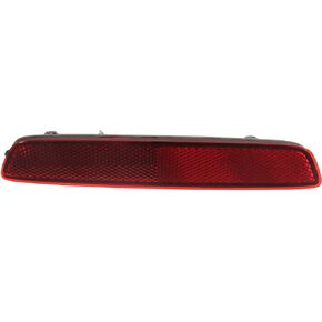 For GMC Terrain Rear Bumper Reflector 2010 11 12 13 14 2015 Driver Side CAPA Certified GM1184109 | 22950587