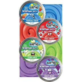 مجموعة هدايا كريزي آرون المعجونة بالكرز الكرز والتفاح المقرمش والعنب الرائع واللكمة الاستوائية - 4 عبوات (20 جم لكل واحدة) in Kuwait