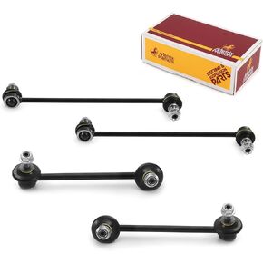 Metrix Premium Chassis Parts - 4 PC Front & Rear Stabilizer Bar Link Kit Fits 2010-2013 Acura ZDX, 2009-2015 Honda Pilot, 2007-2013 Acura MDX, Replacement K750124, K750750, K750749, Made in Europe