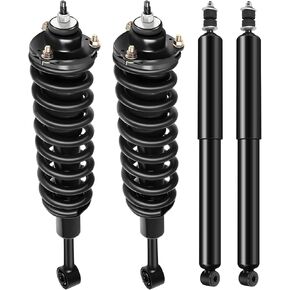 SCITOO Front and Rear Shock Absorber Assembly Fit for 2005-2015 for Toyota Tacoma, Complete Shock and Strut Assembly Kit Fit for 171371L 171371R 37280 4PCS