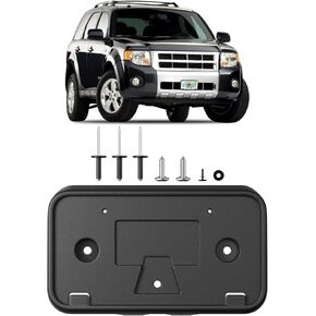 License Plate Frame for Ford Escape 2008 2009 2010 2011 2012 Accessories Front Bumper License Plate Bracket Holder