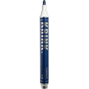 Krink K-42 Black Paint Marker - Vibrant and Opaque Fine Art Paint Pen for Any Surface - Permanent Marker with Alcohol-Based Paint for Metal Glass Paper Painted Surfaces and More