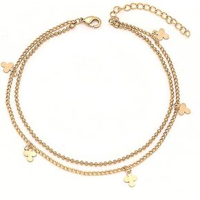 Infinity Anklet Foot Chain Beach Jewelry Bohemian Anklet Layer Anklet Woman Jewelry