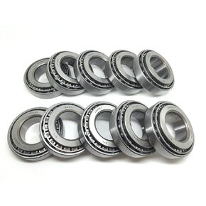 (Set of 10) Trailer Hub Wheel Bearing Set A14 WPS (TM) L44643 L44610 for 2000# Axle I.D. 1.00 inch