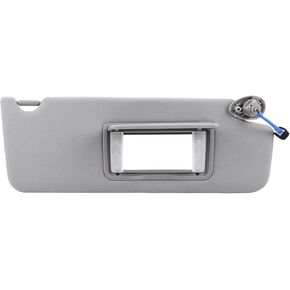 Left Driver Side Sun Visor Compatible with Honda Pilot 2017-2022 & Honda Ridgeline 2018-2023 Replace # 83280-TG7-A12ZB (Gray)