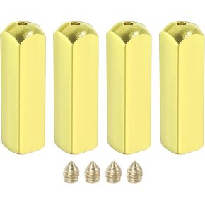 uxcell Metal Shoe Lace Tips, DIY Shoestring Head, Shoelace End Caps, Tips Cords End Replacement with Screws