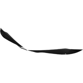 Headlight Eyebrow,1 Pair Headlight Eyebrow ABS Vehicle Eyelid Replacement for 3 Series F30 F31 2012‑2018 (Glossy Black)