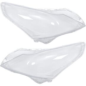 Headlight Lens Cover No.260601NM0C/260101NM0C Headlight Headlamp Lense Clear Lens Cover for Infiniti G37 2010-2013 PC Clear Durable
