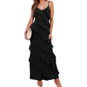 Women Summer Elegant Sling Midi Ruched Bodycon Dress Solid Color Backless Slim Party Cocktail Dresses