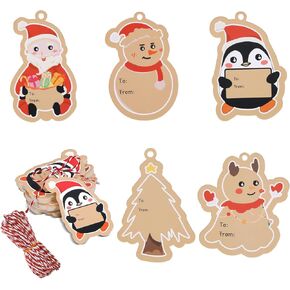 80 Pcs Halloween Tags with String, You've Been Booed Gift Tags, Happy Halloween Tags for Goodie Bags, Cute Halloween Name Tags, Boo Bags Halloween Hanging Tags Candy Bag Halloween Wrap Tags