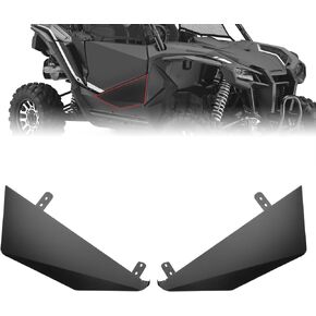 KEMIMOTO Aluminum Lower Door Panels, Heavy-Duty UTV Lower Doors Compatible with Talon 1000X 1000R 1000X-4, Impact-Resistant Front Half Doors, Door Inserts to Block Dust and Mud (2 Door Panels)