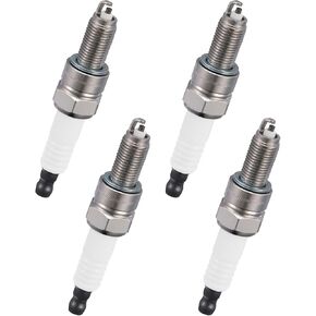 BDFHYK 95897 MR7F Spark Plugs Compatible with Polaris M1400 ACE General Ranger Ranger Crew RZR Sportsman Universal Motorcycle Spark Plugs Replacement for MR7F 3022662 Set of 4