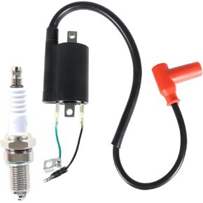 labwork Ignition Coil and Spark Plug Replacement for Honda CR80R CR85R RB 1987-2007 Replacement for 30500-GS2-005