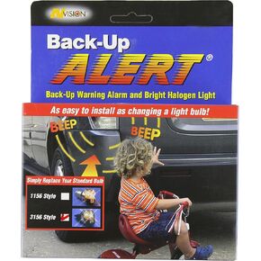 nVision Hopkins 20101VA-CL-EN Back-Up Alert with Audible Back-Up Warning 3156 Style Light Bulb