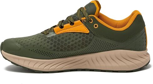 HI-TEC Avalon Trail Running Shoes for Men, Lightweight Breathable Mens Hiking Sneakers or Athletic Walking Shoes for Men, Black, Grey or Green, Size 7-14 Men Shoes in Saudi Arabia