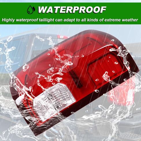 Rear Tail Lights Compatible with Chevy Silverado 1500 2016 2017 2018 Outer LED Taillight Assembly Brake Lamp Left Driver Side Replace 84288718 GM2800294 in Saudi Arabia