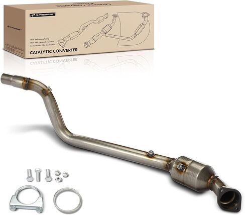 A-Premium Left Catalytic Converter Kit Direct-Fit Compatible with Dodge Charger 2006-2010, Challenger 2009-2010, Magnum 2005-2008 & Chrysler 300 2005-2010, 2.7L 3.5L, RWD, EPA Compliant in Saudi Arabia
