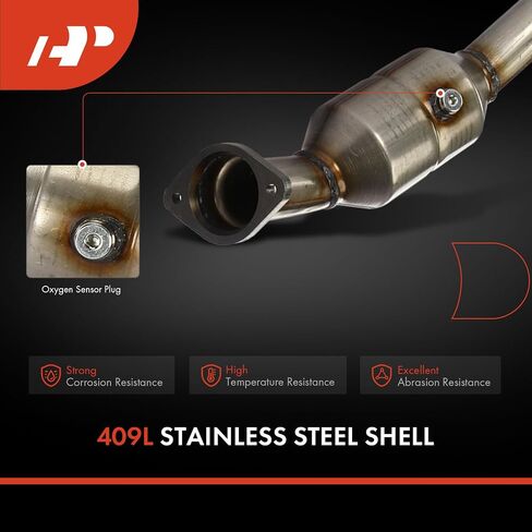 A-Premium Left Catalytic Converter Kit Direct-Fit Compatible with Dodge Charger 2006-2010, Challenger 2009-2010, Magnum 2005-2008 & Chrysler 300 2005-2010, 2.7L 3.5L, RWD, EPA Compliant in Saudi Arabia